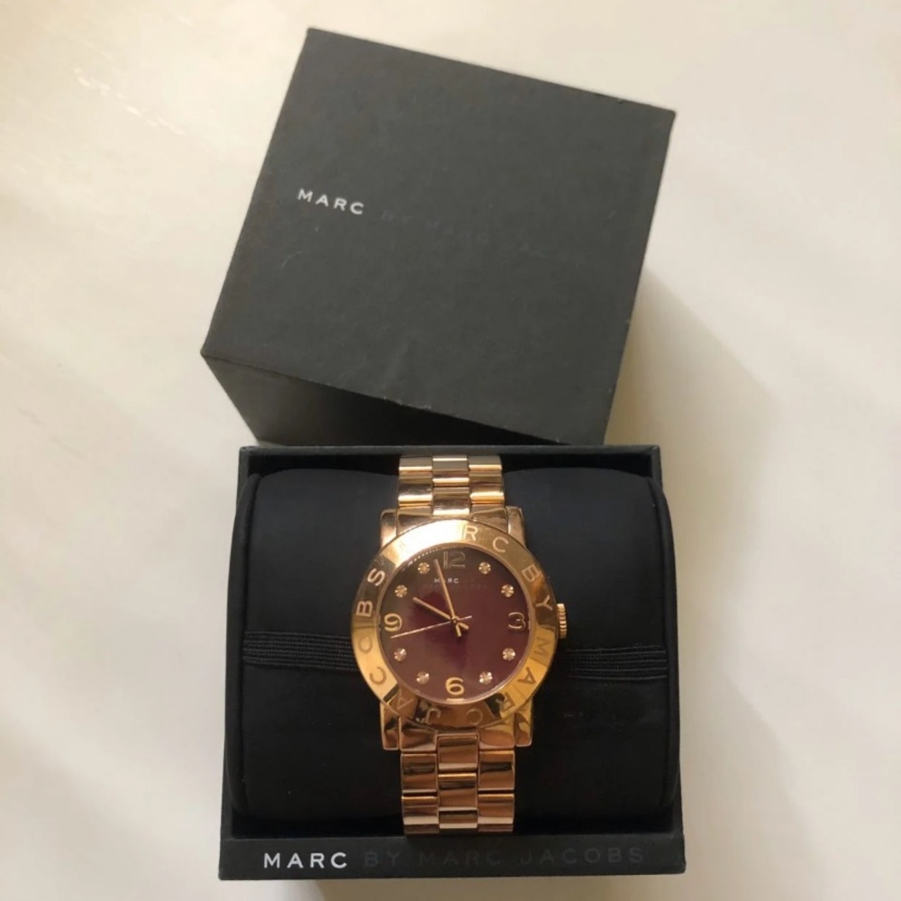 Marc By Marc Jacobs Burgundy Watch
